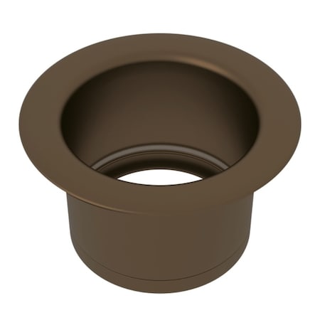 Extended 2 1/2 Disposal Flange For Fireclay Sinks In English Bronze